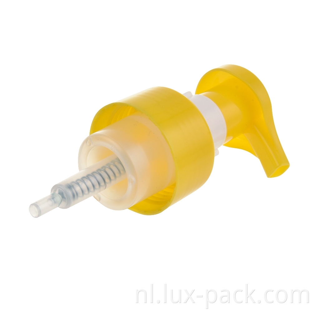 Aangepaste zeeppomp plastic dispenser bloemschuimpomp hand wassen